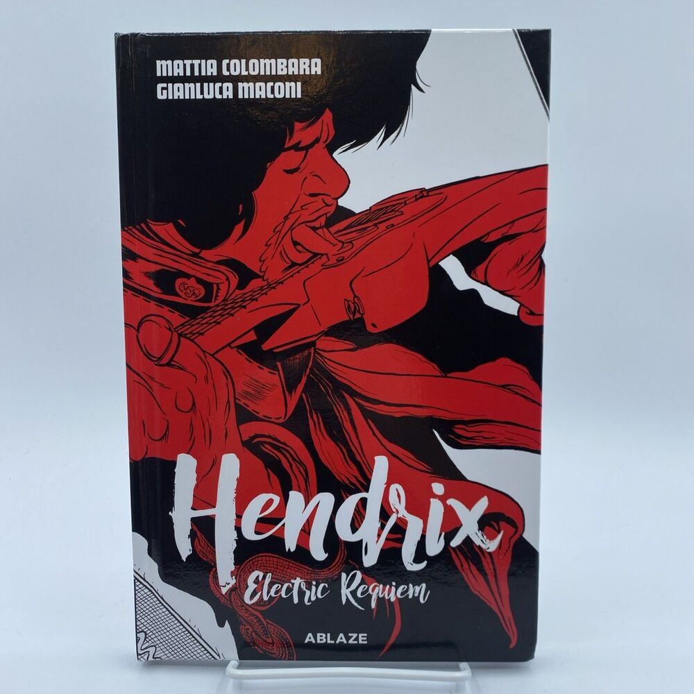 Hendrix Electric Requiem Hardcover (Mature) (NEW) Rock Art History Legend